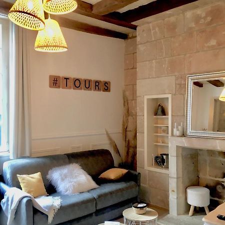 Vieux Tours, Charmant T2 40M2, 4 Pers, Lumineux Luaran gambar