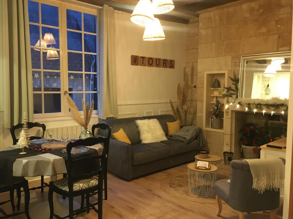 Vieux Tours, Charmant T2 40M2, 4 Pers, Lumineux Luaran gambar
